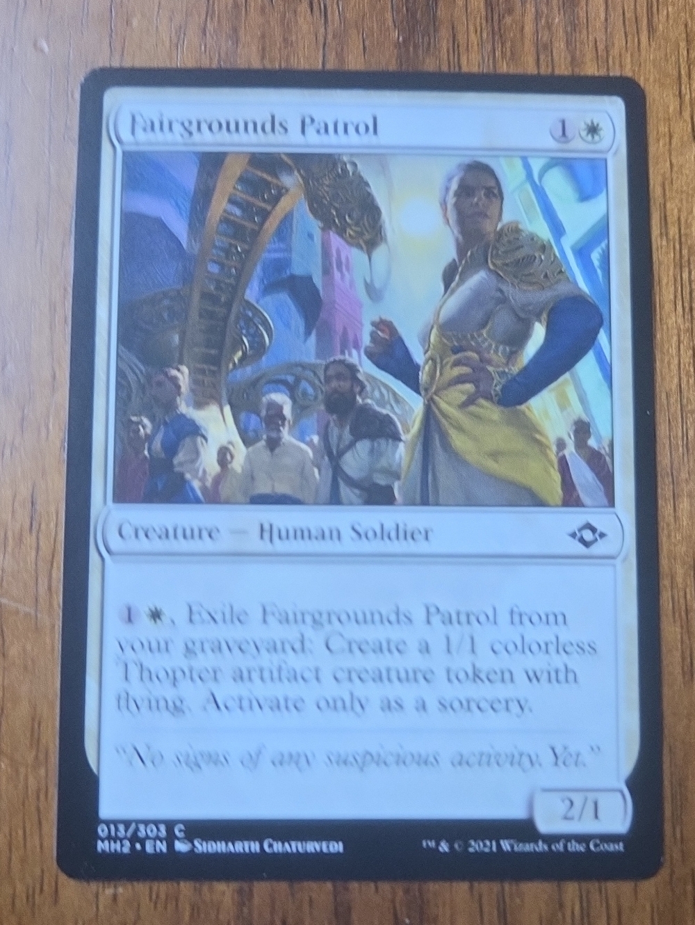 Magic: The Gathering — Fairgrounds Patrol (White)
